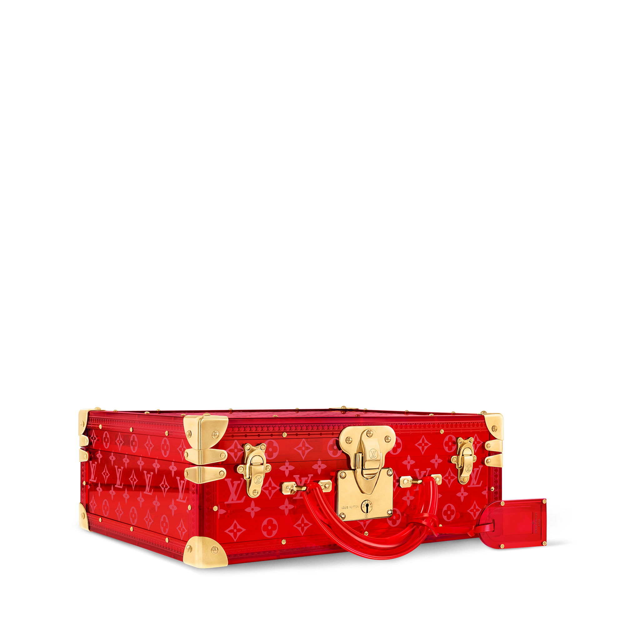 Cotteville Lunettes Seethrough Red High End Leathers - Trunks and